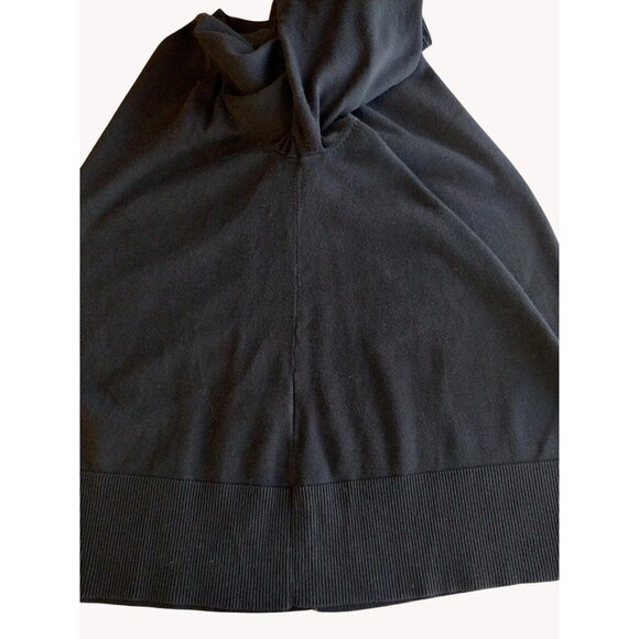 Loft Sweater Xl Long Sleeve Knit Black Wide Cuff - Picture 10 of 11